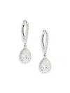 Saks Fifth Avenue Women's 14k White Gold & 1.9 Tcw Lab Grown Diamond Drop Earrings In White Gold