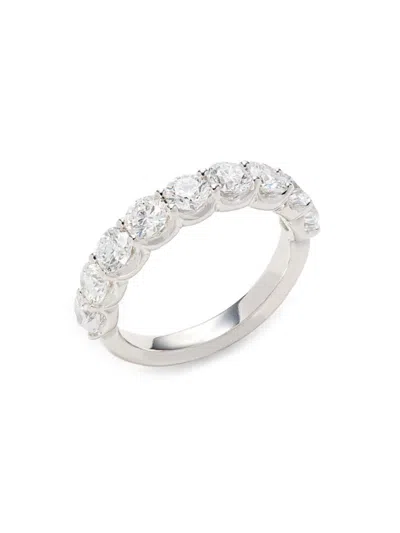 Saks Fifth Avenue Women's 14k White Gold & 1.95 Tcw Lab-grown Diamond Ring