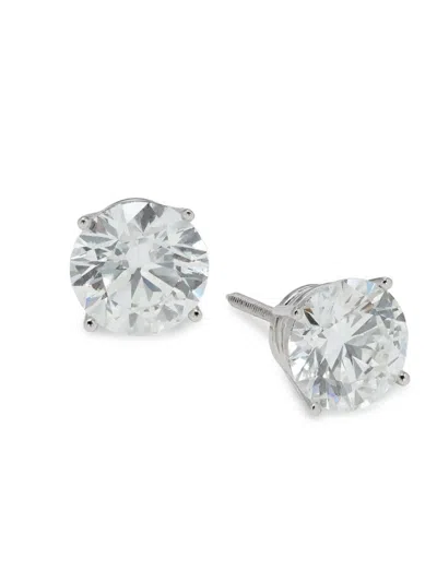 Saks Fifth Avenue Women's 14k White Gold & 2.52 Tcw Lab Grown Diamond Stud Earrings