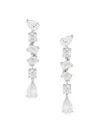 Saks Fifth Avenue Women's 14k White Gold & 2.62 Tcw Lab Grown Diamond Drop Earrings In White Gold
