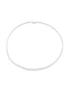 Saks Fifth Avenue Women's 14k White Gold & 3 Tcw Lab Grown Diamond Necklace In White Gold