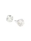 Saks Fifth Avenue Women's Radiant Value14k White Gold & 4 Tcw Lab Grown Diamond Stud Earrings In White Gold