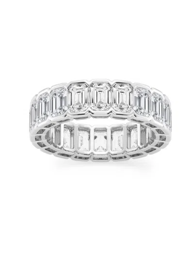 Saks Fifth Avenue Women's 14k White Gold & 4.4 Tcw Diamond Ring In Metallic