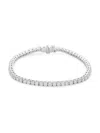 Saks Fifth Avenue Women's 14k White Gold & 5 Tcw Lab Grown Diamond Bracelet In White Gold