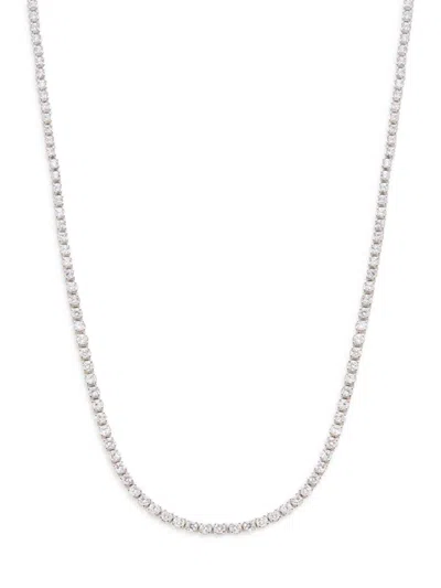 Saks Fifth Avenue Women's 14k White Gold & 5 Tcw Lab Grown Diamond Chain Necklace