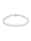 Saks Fifth Avenue Women's Radiant Value 14k White Gold & 8 Tcw Lab Grown Diamond Bracelet In White Gold