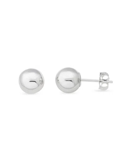 Saks Fifth Avenue Women's 14k White Gold Stud Earrings