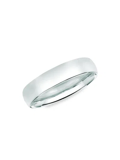Saks Fifth Avenue Women's 14k White Gold Wedding Band Ring