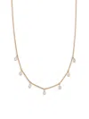 Saks Fifth Avenue Women's 14k Yellow Gold, 0.95 Tcw Lab Grown Diamond Necklace In Yellow Gold