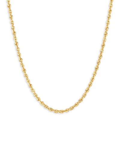 Saks Fifth Avenue Women's 14k Yellow Gold 18" Rope Chain Necklace