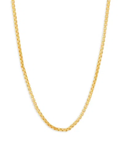 Saks Fifth Avenue Women's 14k Yellow Gold 22" Box Chain Necklace