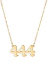 Saks Fifth Avenue Women's 14k Yellow Gold 444 Angel Number Cable Chain Necklace In Yellow Gold