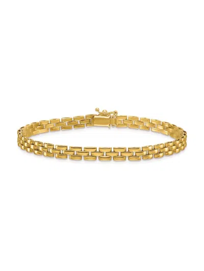 Saks Fifth Avenue Women's 14k Yellow Gold Anchor Link Chain Bracelet
