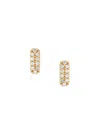 Saks Fifth Avenue Women's 14k Yellow Gold & 0.05 Tcw Diamond Stud Earrings In Yellow Gold