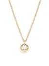 Saks Fifth Avenue Women's 14k Yellow Gold & 0.08 Tcw Diamond Round Pendant Necklace In Yellow Gold