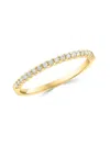 Saks Fifth Avenue Women's 14k Yellow Gold & 0.17 Tcw Diamond Ring In Gold