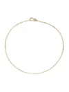 SAKS FIFTH AVENUE WOMEN'S 14K YELLOW GOLD & 0.24 TCW DIAMOND PAPERCLIP CHAIN NECKLACE