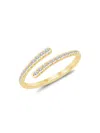SAKS FIFTH AVENUE WOMEN'S 14K YELLOW GOLD & 0.25 TCW DIAMOND RING