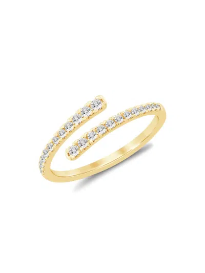 Saks Fifth Avenue Women's 14k Yellow Gold & 0.25 Tcw Diamond Ring
