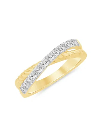 Saks Fifth Avenue Women's 14k Yellow Gold & 0.50 Tcw Diamond Ring