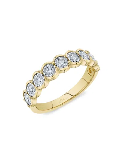 Saks Fifth Avenue Women's 14k Yellow Gold & 0.52 Tcw Diamond Ring