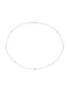 Saks Fifth Avenue Women's 14k Yellow Gold & 0.69 Tcw Lab-grown Diamond Station Necklace In Yellow Gold