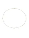 Saks Fifth Avenue Women's 14k Yellow Gold & 0.69 Tcw Lab-grown Diamond Station Necklace In Yellow Gold