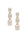 Saks Fifth Avenue Women's 14k Yellow Gold & 0.95 Tcw Lab-grown Diamond Drop Earrings In Yellow Gold
