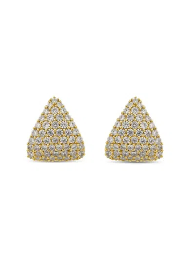 Saks Fifth Avenue Women's 14k Yellow Gold & 0.95 Tcw Lab Grown Diamond Stud Earrings