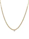 Saks Fifth Avenue Women's 14k Yellow Gold & 0.96 Tcw Diamond Pendant Necklace In Yellow Gold