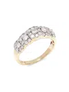 Saks Fifth Avenue Women's 14k Yellow Gold & 1 Tcw Diamond Ring In Yellow Gold