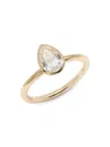 Saks Fifth Avenue Women's 14k Yellow Gold & 1 Tcw Lab Grown Diamond Ring In Yellow Gold