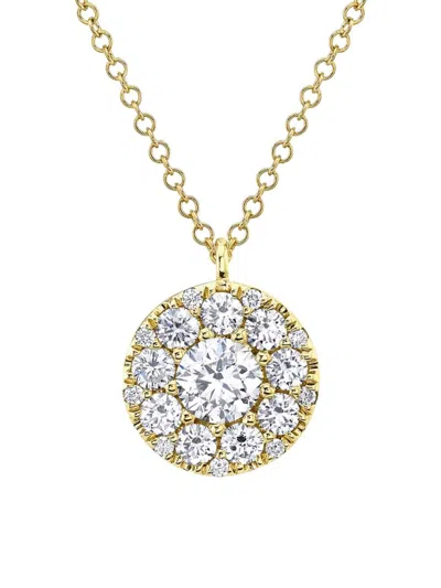Saks Fifth Avenue Women's 14k Yellow Gold & 1.0 Tcw Diamond Necklace
