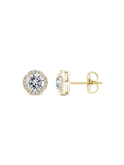 Saks Fifth Avenue Women's 14k Yellow Gold & 1.50 Tcw Lab Grown Diamond Stud Earrings