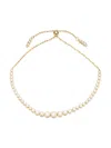 Saks Fifth Avenue Women's 14k Yellow Gold & 2 Tcw Lab Grown Diamond Bracelet In Yellow Gold