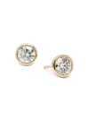 Saks Fifth Avenue Women's 14k Yellow Gold & 2 Tcw Lab Grown Diamond Stud Earrings In Yellow Gold