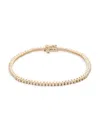Saks Fifth Avenue Women's 14k Yellow Gold & 2 Tcw Lab Grown Diamond Tennis Bracelet In Yellow Gold