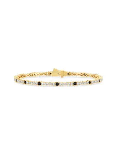 Saks Fifth Avenue Women's 14k Yellow Gold & 2.5 Tcw Diamond Bracelet