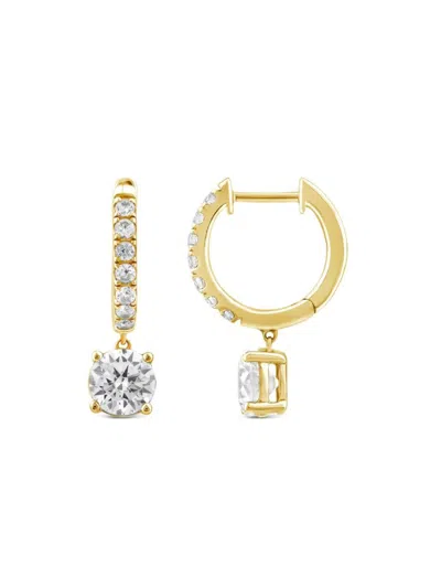 Saks Fifth Avenue Women's 14k Yellow Gold & 2.5 Tcw Lab Grown Diamond Drop Earrings