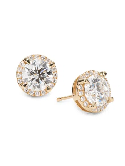 Saks Fifth Avenue Women's 14k Yellow Gold & 2.58 Tcw Lab-grown Diamond Stud Earrings