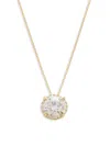 Saks Fifth Avenue Women's 14k Yellow Gold & 2.7 Tcw Lab Grown Diamond Pendant Necklace In Yellow Gold