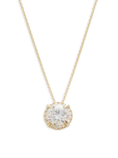Saks Fifth Avenue Women's 14k Yellow Gold & 2.7 Tcw Lab Grown Diamond Pendant Necklace