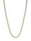 Saks Fifth Avenue Women's 14k Yellow Gold & 4 Tcw Diamond Tennis Necklace/16" In Yellow Gold