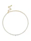 Saks Fifth Avenue Women's 14k Yellow Gold & 4.08 Tcw Diamond Necklace In Yellow Gold