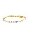 Saks Fifth Avenue Women's 14k Yellow Gold & 4.75tcw Lab-grown Diamond Bracelet In Gold
