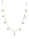Saks Fifth Avenue Women's 14k Yellow Gold & 5-6mm Cultured Freshwater Pearl Necklace In Yellow Gold