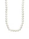 Saks Fifth Avenue Women's 14k Yellow Gold & 6.3-7.3mm Round Freshwater Pearl Necklace In Yellow Gold