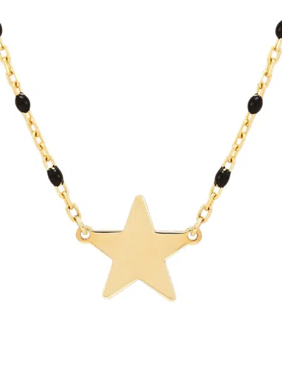 Saks Fifth Avenue Women's 14k Yellow Gold & Enamel Beads Star Necklace/18"