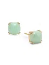Saks Fifth Avenue Women's 14k Yellow Gold & Jade Stud Earrings In Yellow Gold