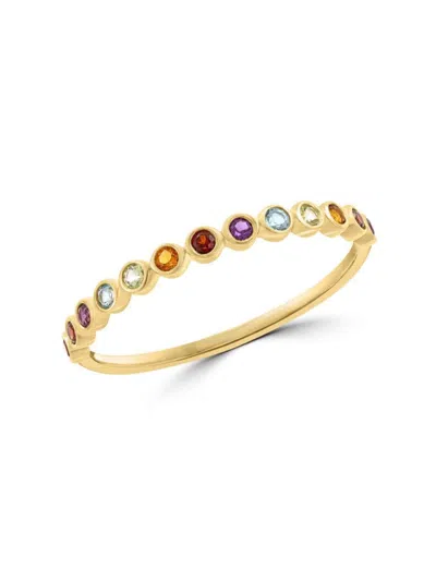 Saks Fifth Avenue Women's 14k Yellow Gold & Multi-stone Ring